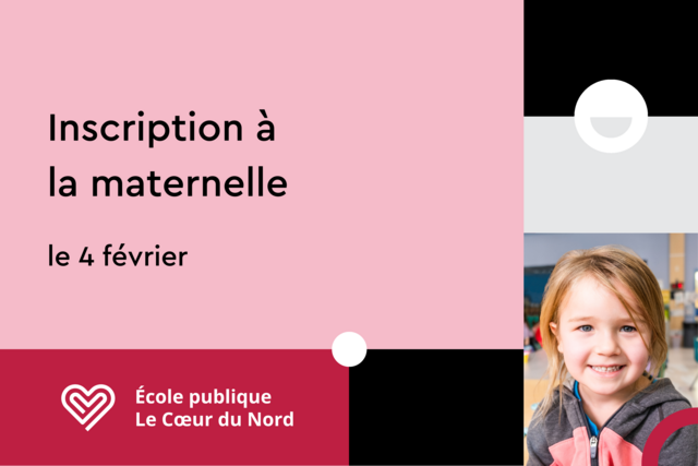 Inscription à la maternelle